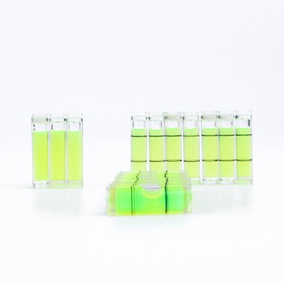 High Acrylic Bubble Level Vial Air Conditioner Spare Parts Hvac High Accuracy